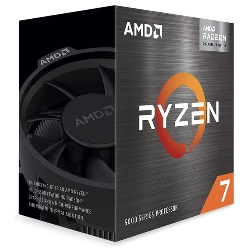 

AMD Ryzen 7 5700G with Wraith Stealth cooler 3.8GHz 8 cores / 16 threads 72MB 100-000263BOX 3 year warranty [product]
