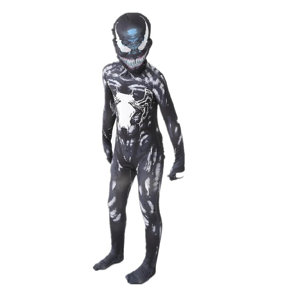 PS4 Spindelmannen Kostym Full Samling Set Barn Halloween Julkalas Födelsedagspresent Helkroppsdräkt Superhjälte Cosplay Jumpsuit