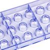 21-Hole Diamond Styles Transparent Plastic Chocolate Molds Candy DIY Decoration Making Tool Household Kitchen Baking Accessories
