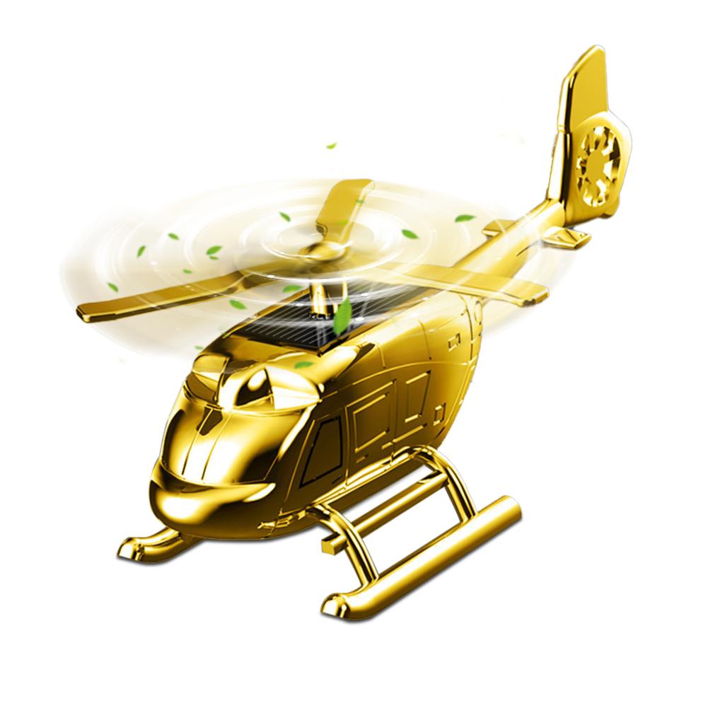 Difuzér vůně do auta Ornament Solární helikoptéra Tvar Rotační čepel Pevná aromaterapie Dekorace