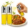 2xOlive oil spray 100ml glass sprayer oil dispenser kitchen spray