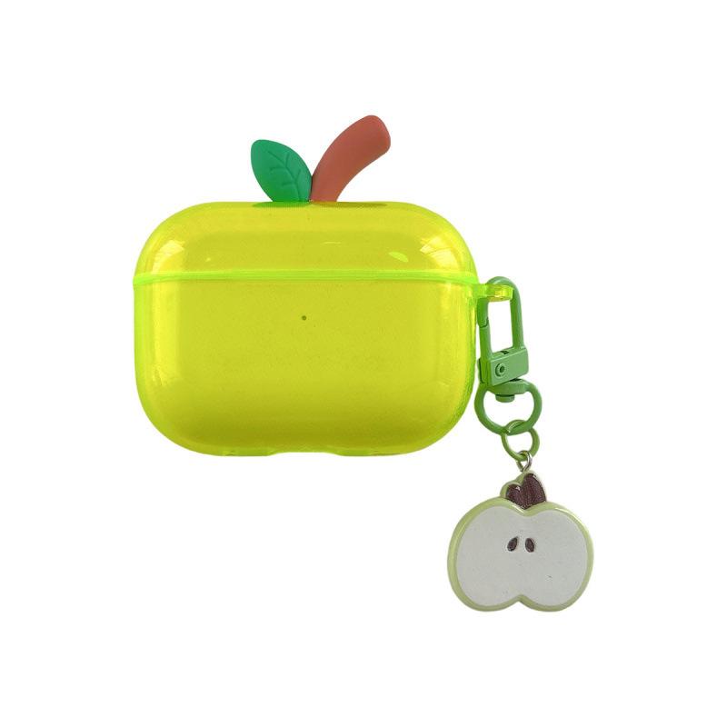 Transparent cartoon Apple earphone case is suitable for AirPods1pro1/pro1 fourth generation earphone case Transparent