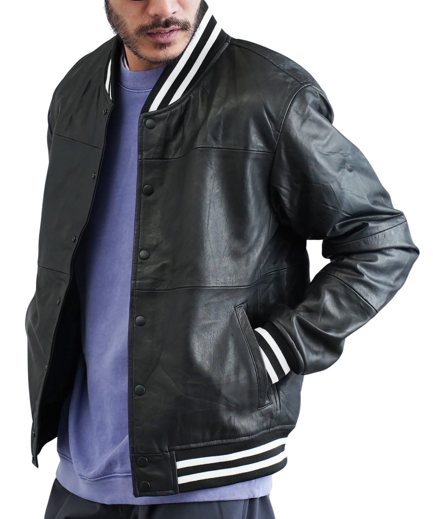 Shop Reproduction Size Black Genuine Leather Lightweight Long Rider Double Rider Single Rider Leather [JIGGYS SHOP] Ziggy s Leather, S, Men s