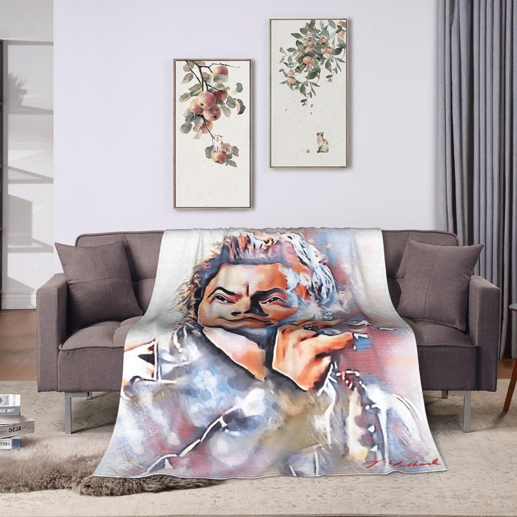 Singer Harryy S-Styles Plush Blanket Child Flannel Throw Blanket For Outdoor Warm Soft Design Quality Bedspread Present