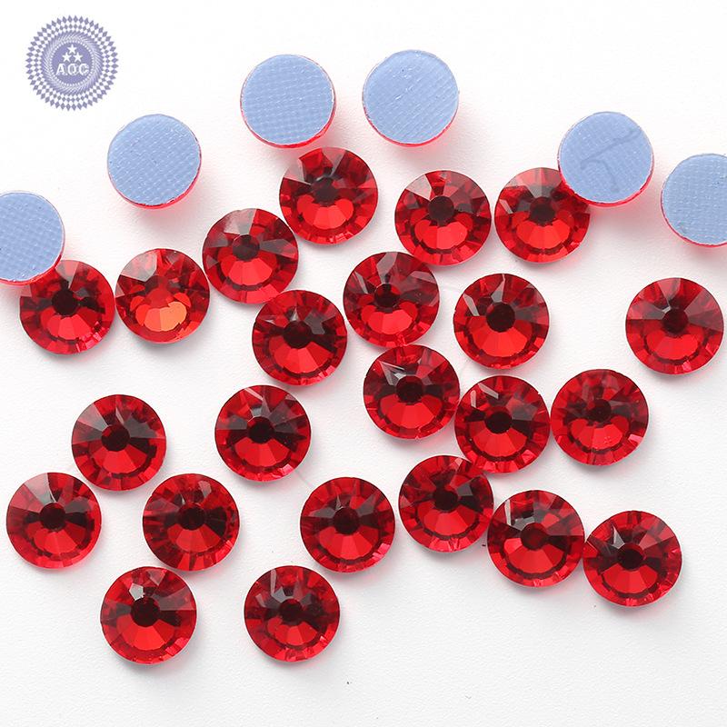 Color Summary Clothes Imitation Austrian Hot Diamond Clothes Diamond Dance Clothing Diamond Xiuhe Clothing Diamond Flat Bottom Diamond Accessories