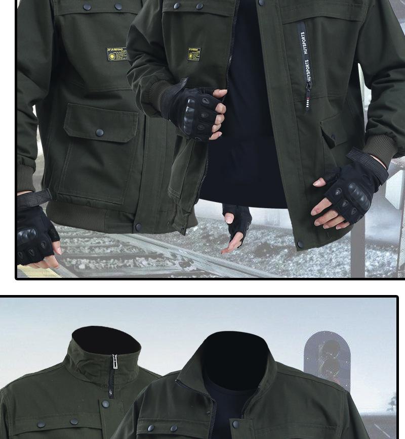 Men's Cotton Work Jacket for Welding & Construction