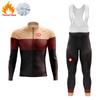 Winter Fleece Ciclismo Cycling Jersey Ropa Bicicleta Hombre Mtb Bekleidung Herren Fietskleding Heren  2026 Winter Warm Cycling Clothing Set