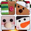 Christmas House Christmas Figure Stockings Christmas Stockings Old Man Snowman Christmas Costume Tree Ornament Pendant Gift Bag