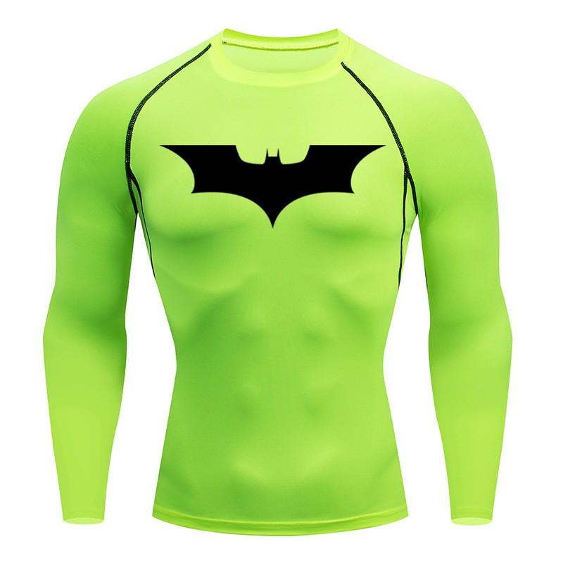 Men Autumn Short Sleeve Compression T-shirt Men Fitness Tight Long Sleeve Sport T Shirt