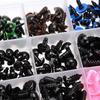 560Pcs Doll Making Eyes Reusable Plastic Button Eyes Multiple Sizes DIY Stuffed Animals Toy Bear Eyes for Plush Crochet Dolls