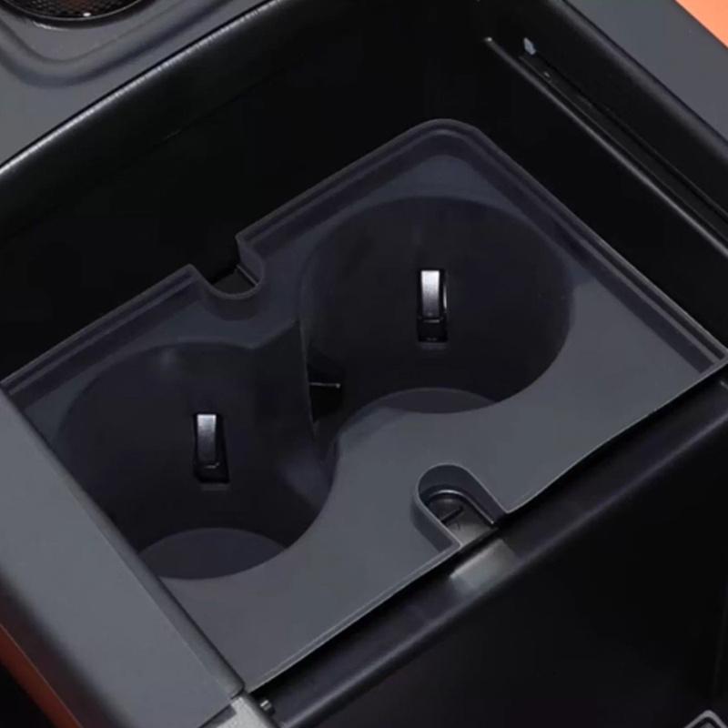 For Haval H9 2024 2025 Car Water Cup Holder Silicone Pad Car Water Cup Holder Liquid Silicone Protective Pad Interior Accessory