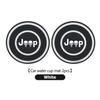 2pcs Silicone Car Cup Holder Coaster Non-Slip Anti Dust Cup Mat For Jeep Grand Cherokee Compass Patriot Renegade Wrangler AJQ1