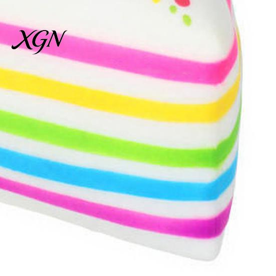 Quick Recovery Cake Toy Colorful Dot Squeeze Stress Relief Simulated Pinch Ball Focus Aid Anti-anxiety Fidget Hand Relaxation Exercise