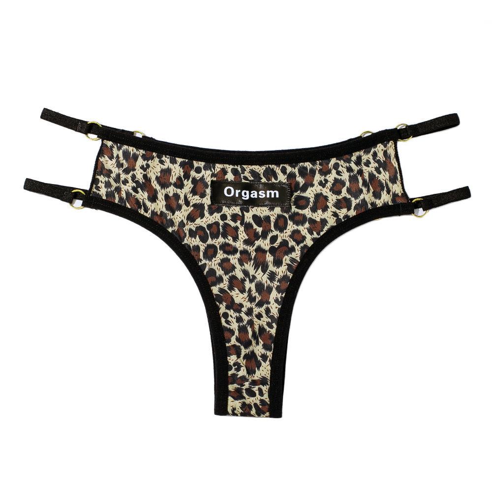 Chiloți Sexy String cu Litere Femei Metal Gol Pantaloni Costum de Baie Sexy Sport Fitness Fără Cusături