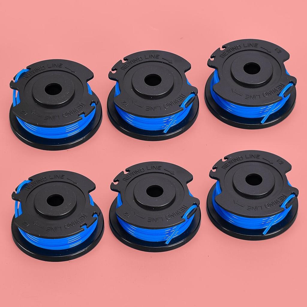 2.444-016.0 6Pcs String Trimmer Spool Line Fit For Karcher LTR 18-30