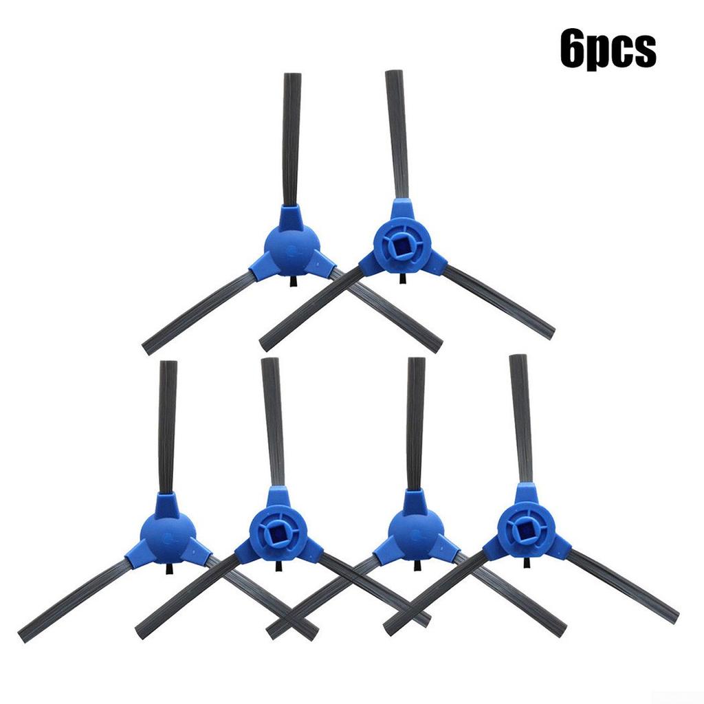 6 stk Sidebørster Tilbehør Elementer Sett erstatning