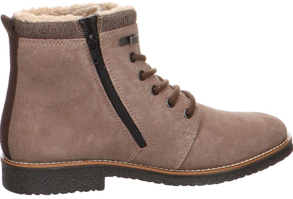 Rieker Boots with Lining 33670 Men's Lace-up Boots with Lining Beige Mud