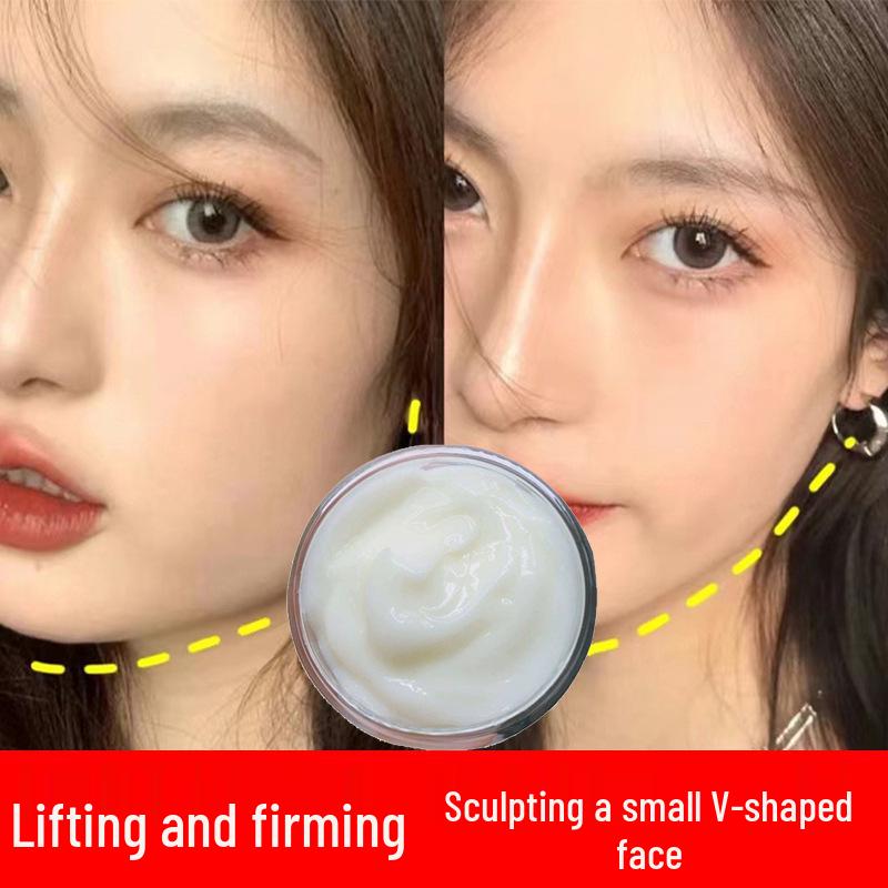 V-Face Firming Cream: Lifts, Tightens, Reduces Nasolabial Folds, Double Chin, Masseter Muscle for Sculpted Face