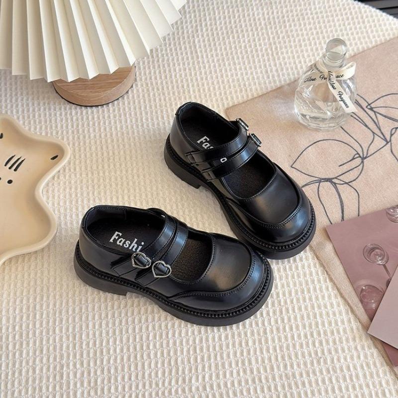 

Детские туфли принцессы в британском стиле, маленькие кожаные туфли, детские лоферы 35