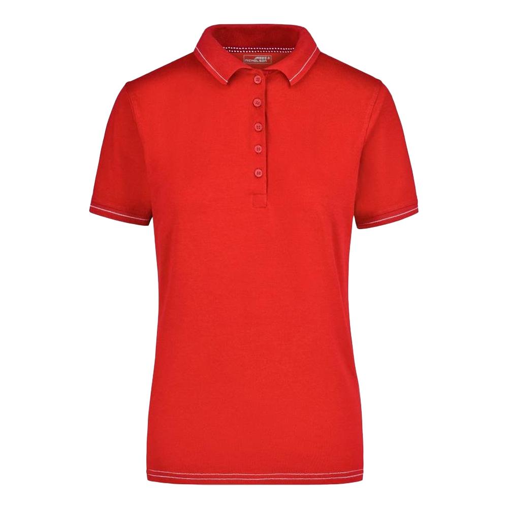 James and Nicholson Womens/Ladies Elasticated Polo Shirt