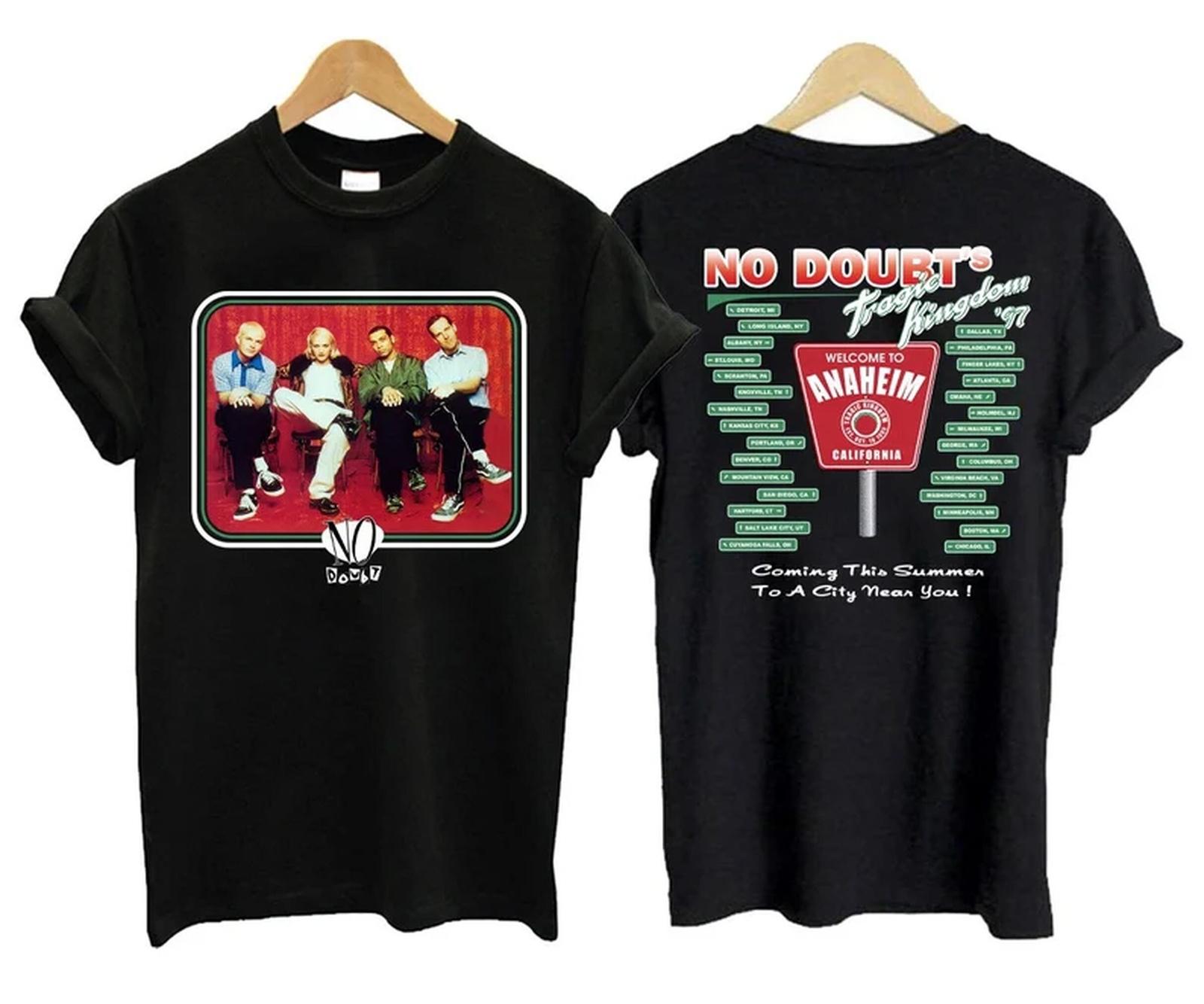 No DoubT-shirt No Doubt Black T-shirt Unisex S5XL Gift For Fan VM9369 L