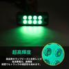 LED Marker Waterproof Dustproof for Cars and DC High Easy Vehicle Width Safety Distance Side Marker X 4 X Lamps, & Design, Trucks, 12V/24V Compatible,