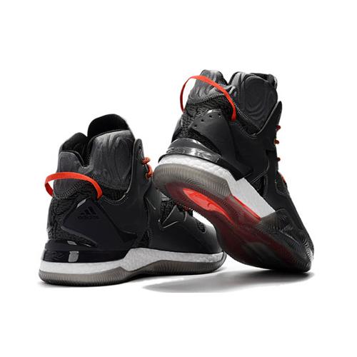 adidas D Rose 7 Ross 7 Neklouzavé Lehké Vysoké Basketbalové Boty Pánské Černé Bb8216