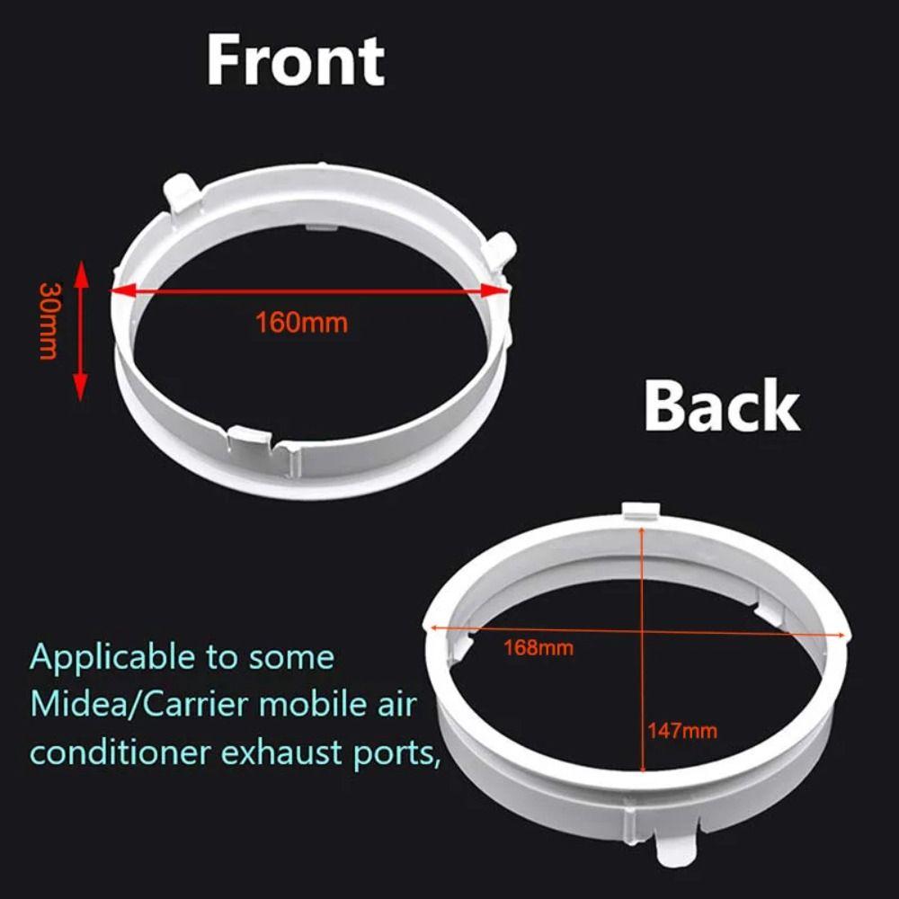 Round/Square Shaped Exhaust Pipe Interface Mobile Air Conditioner Accessories