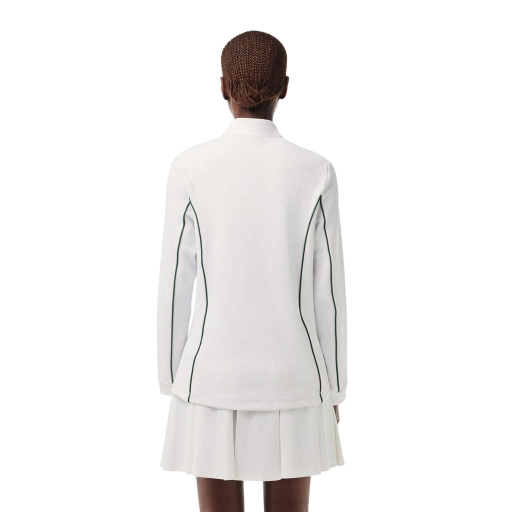 Lacoste Womens/Ladies Quarter Zip Tennis Sweatshirt