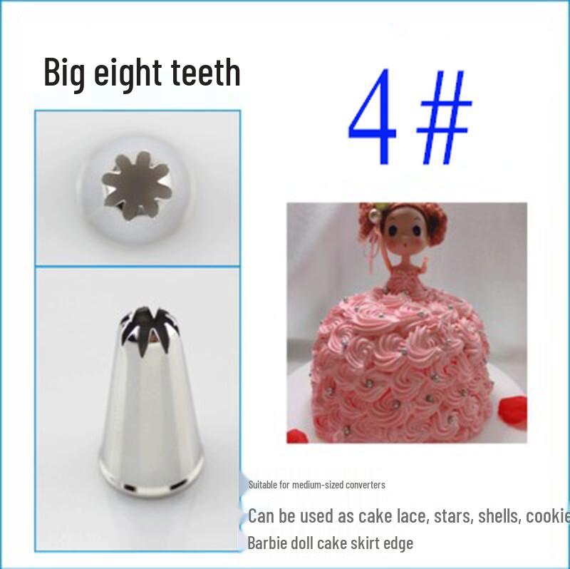 Zhaoran Stainless Steel Cake Decorating Piping Nozzle