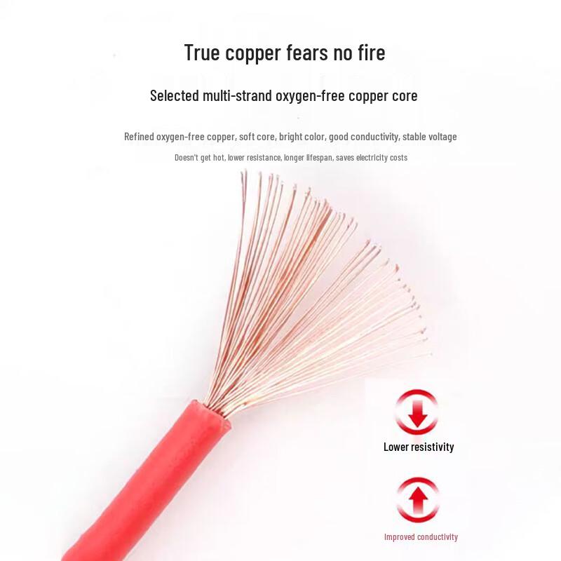 Picheng RV Soft Single-Core Copper Cable