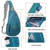 Outdoor Reflective Waterproof Running Shoulder Bag Men'S Crossbody Chest Sports Bag Women'S Hiking Cycling Climbing Backpack