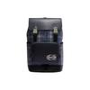 New Track Canvas With Calfskin Storage Bag Backpack Tubas Men's Marine Blue CH102-QBNI9