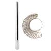 Silver Color Ring Sizer Japan Size Ring Gauge Professional Measuring Mandrel Stick  Jewelry Making