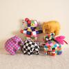Cute Anime Elmer Elephant Figure Plush Toy Stuffed Cartoon Bear Snake Dolls Soft Animals Pillow for Kids Xmas Halloween Gifts