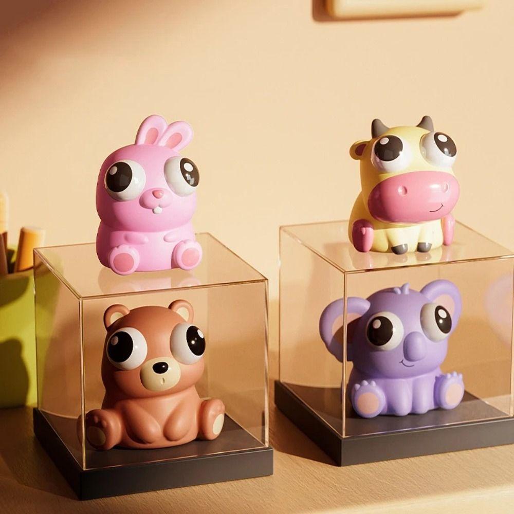 Funny Cartoon Animal Squeeze Toys Eye Pinch Toys Fidget Toy New 3D Toys