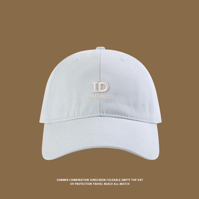 Simple Letter Embroidery Women Casual Baseball Cap For Men And Women Summer Sun Protection