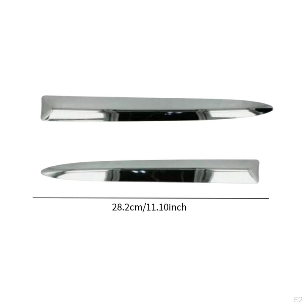 735455042 Krom Front Øvre Grill List Trim Erstatning for 500 Professional