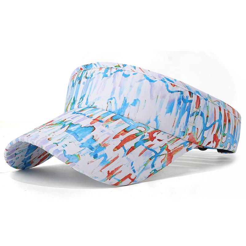 Summer Graffiti Hat Unisex Outdoor Sports Riding Sun Hat Sunscreen Breathable Fishing Hat