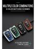 Folding Key Case for Toyota Reiz, Corolla, Levin, RAV4, and Highlander - Protective Cover & Buckle