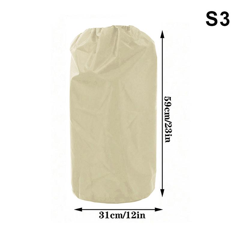 Outdoor Gas Tank Cover Propane Tank Cover 210D Moisture, Dust, And Sun Protection Cover Drawstring Closure For Patio, Outdoor