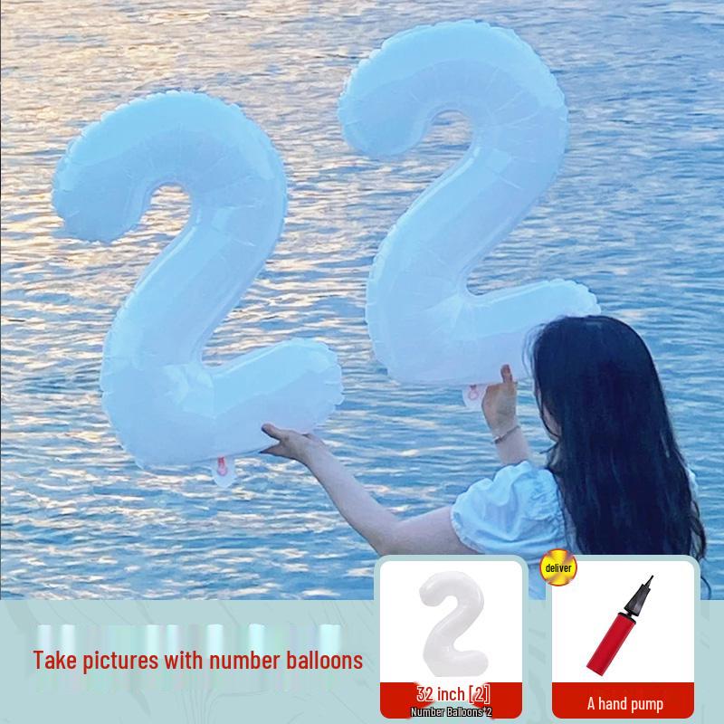 Beach Travel Balloon Photo Props for Team Building and Outdoor Shoots