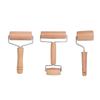 Double-Headed Beech Wood Rolling Pin for Dumpling Wrappers and Baking