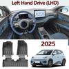 LHD Car Floor Mat For BYD Dolphin Surf Mini Seagull 2023 2024 2025 TPE Waterproof Foot Pad Liner Carpet Rug Interior Accessories