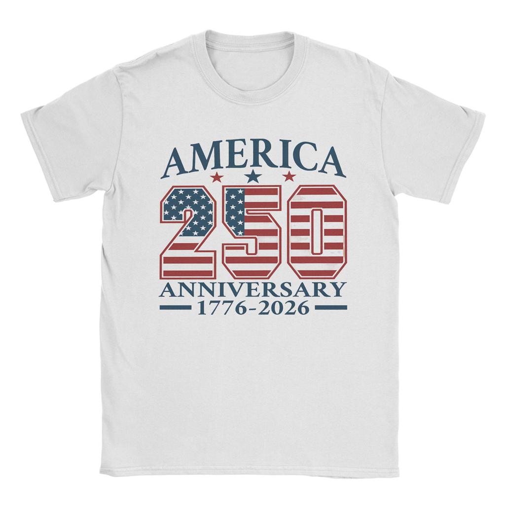 America 250th Anniversary 17762026 Accessories Unisex Women T Shirt Cotton Tee Fashion Tops Tshirt