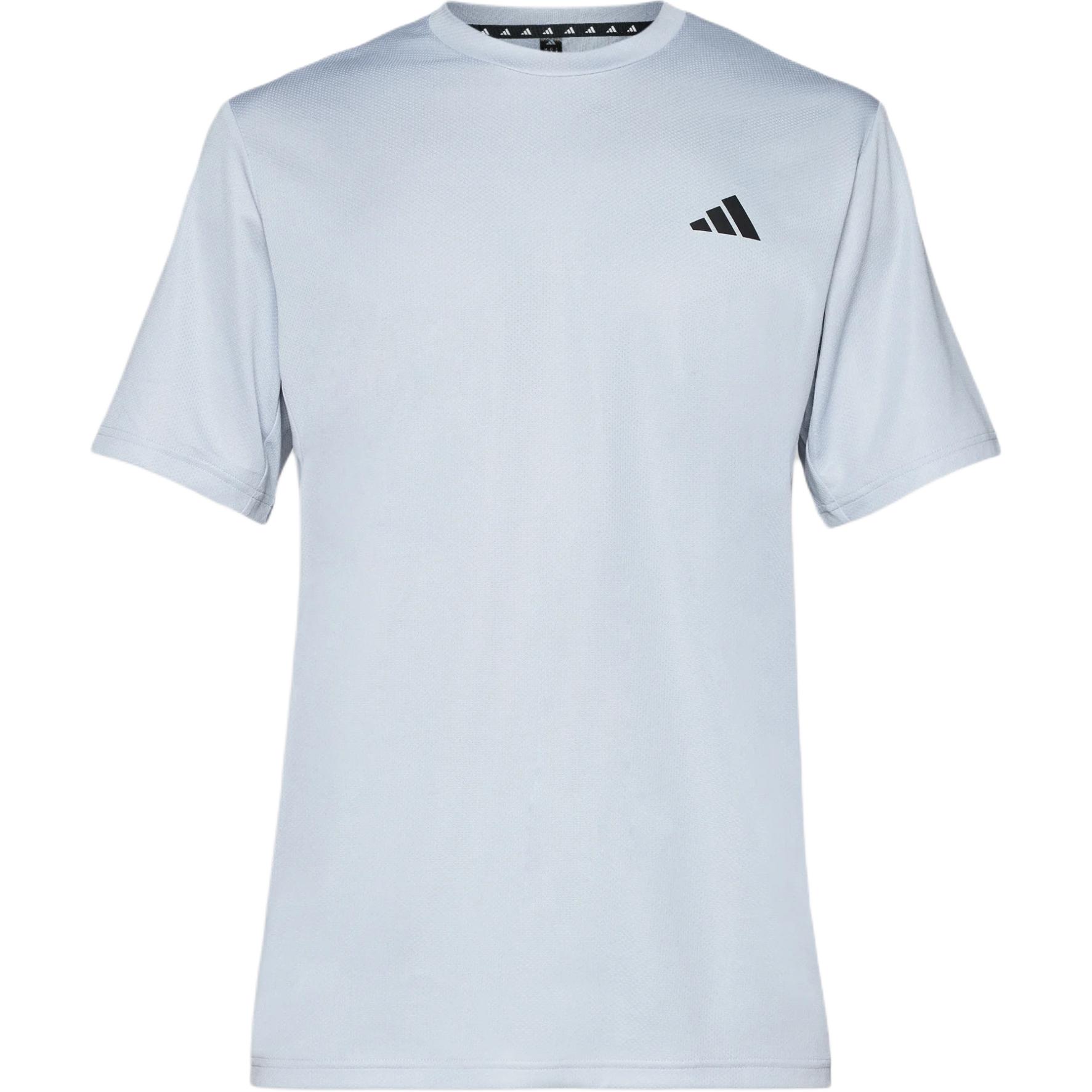 Adidas Performance Logo Crew Neck Short Sleeve T-Shirt Men tops JX2725 S