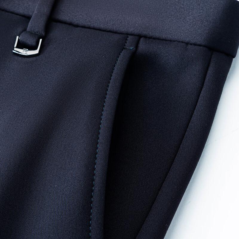 Pierre Cardin Men's Thick Warm Business Casual Trousers