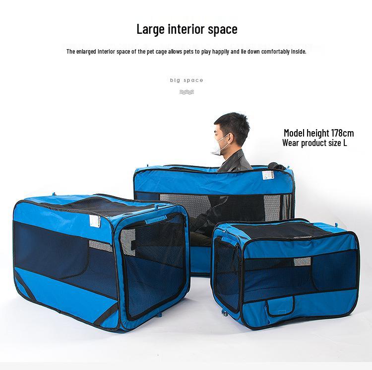 In Stock Large Foldable Portable Outdoor Dog Tent Car Cage