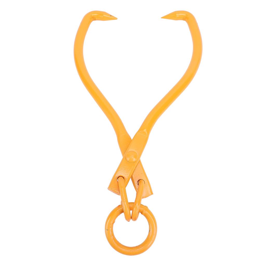 16 Inch Log Lifting Tongs Professional Steel Strong Grip Wooden Claw Lifting Pliers Loading Pliers