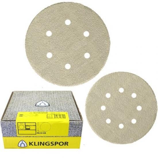 Buy Klingspor paint / varnish / wood sandpaper disc ps33ck / bk grit